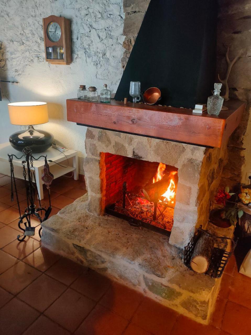 Casa Rural El Horno De La Aldegueela Torrecaballeros Ngoại thất bức ảnh